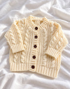 Cream cable Cardigan