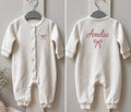 Personalised Bow Romper
