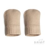 Brushed cotton mittens